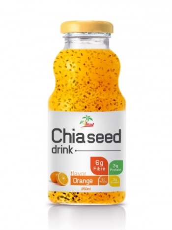 Chia Seed Drink Orange Flavor
